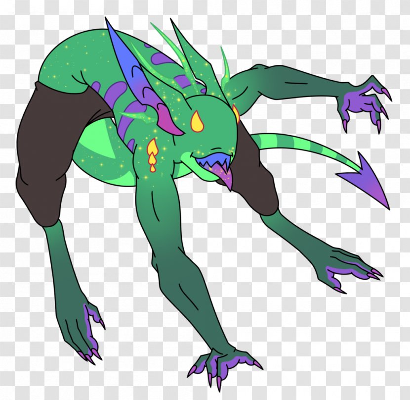 Amphibian Dragon Supervillain Clip Art Transparent PNG