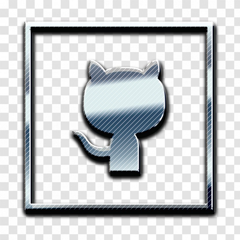 Github Icon Logo Media - Gesture Symbol Transparent PNG
