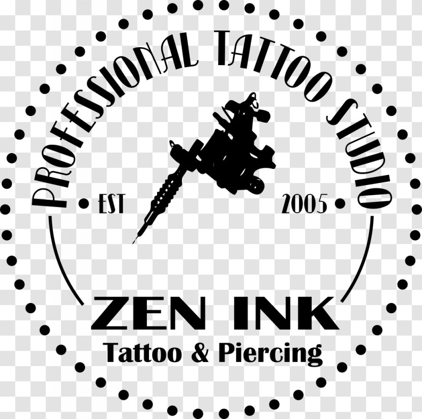 Zen Ink Tattoo Studio Artist Best Street - Text - Black Sparrow Transparent PNG