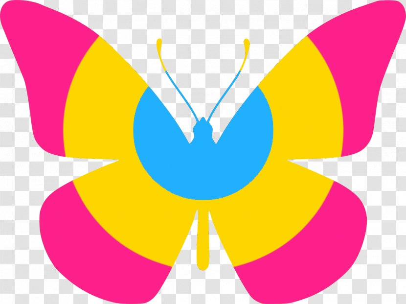 Monarch Butterfly Pansexuality Pansexual Pride Flag Clip Art - Queer - Colorful Machine Transparent PNG