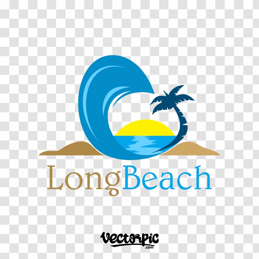 Logo Graphic Design Clip Art Brand Font - Cool Beach Logos Transparent PNG