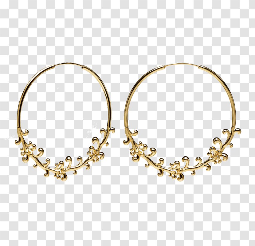 Earring Silver Gold Plating Jewellery - Fashion Accessory Transparent PNG