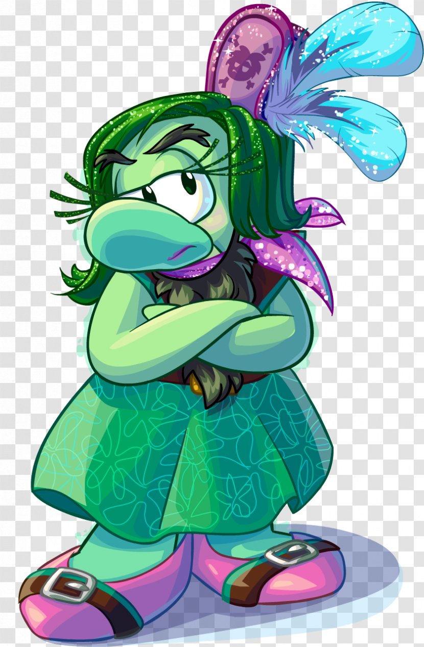 Club Penguin Bing Bong Disgust - Emotion - Inside Out Transparent PNG