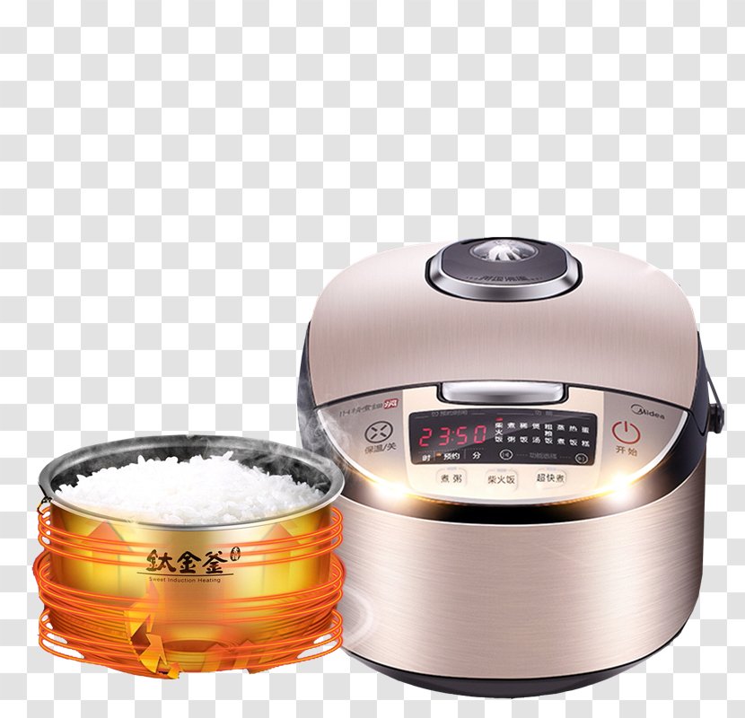 Rice Cooker Home Appliance Cooked - Taobao Main Map Transparent PNG