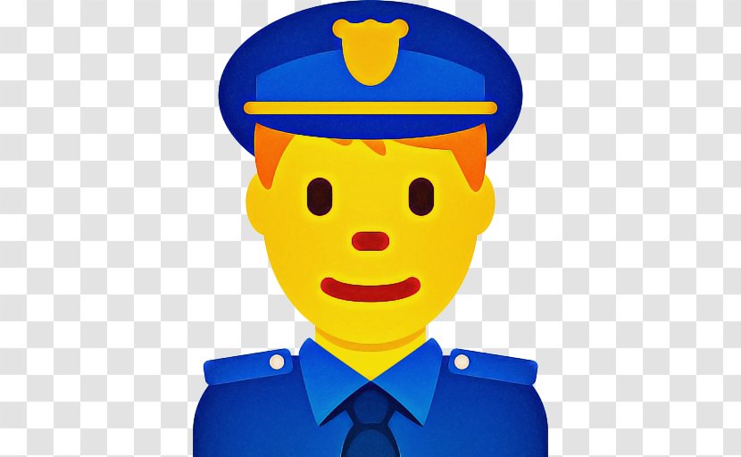 Police Emoji - Cap Headgear Transparent PNG