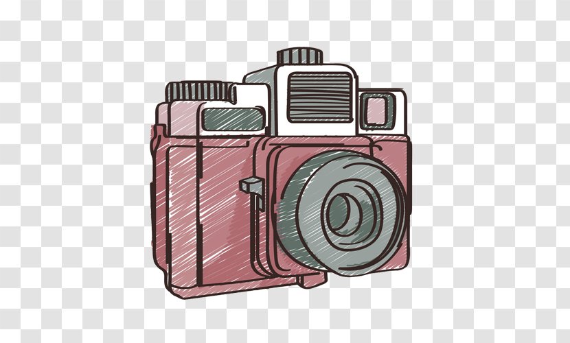 Digital Camera - Hand Drawing Material Picture Transparent PNG