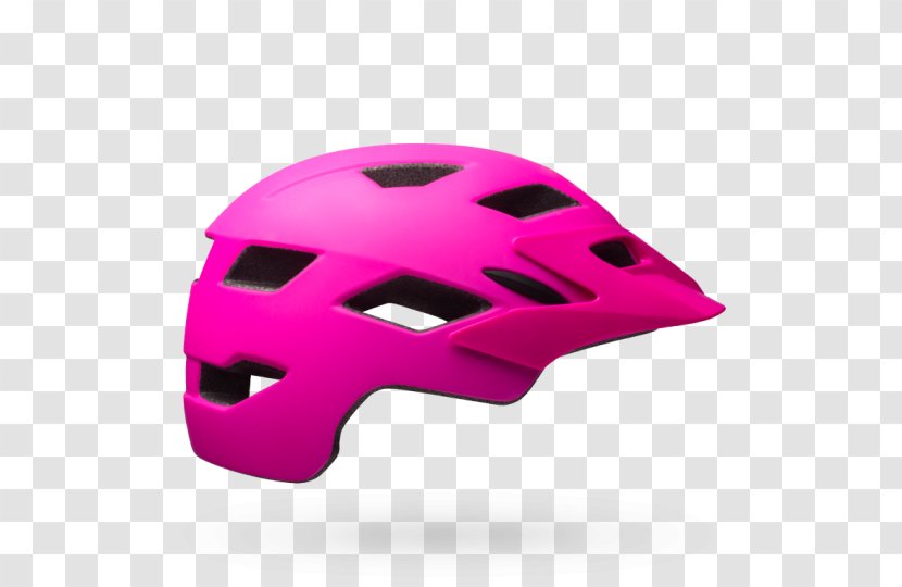 Bicycle Helmets Bell Sidetrack Child Helmet Youth - Frame - Pink Lime Transparent PNG