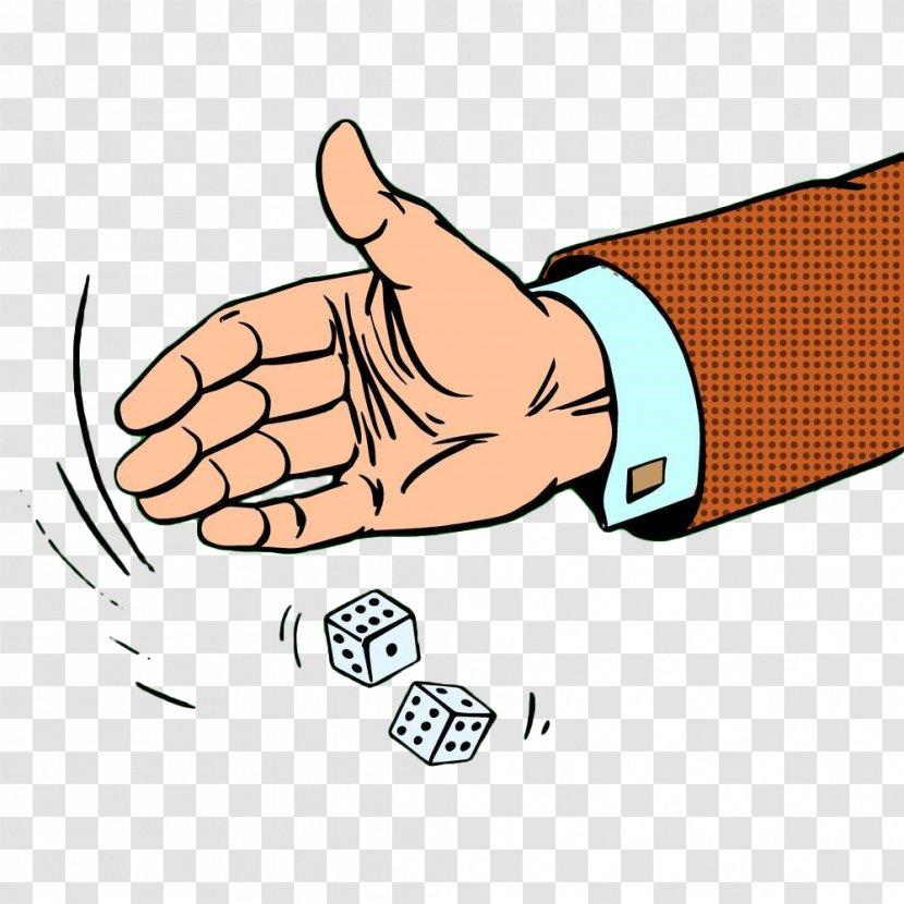 Dice Thumb Illustration - Arm - Hand Shake The Transparent PNG