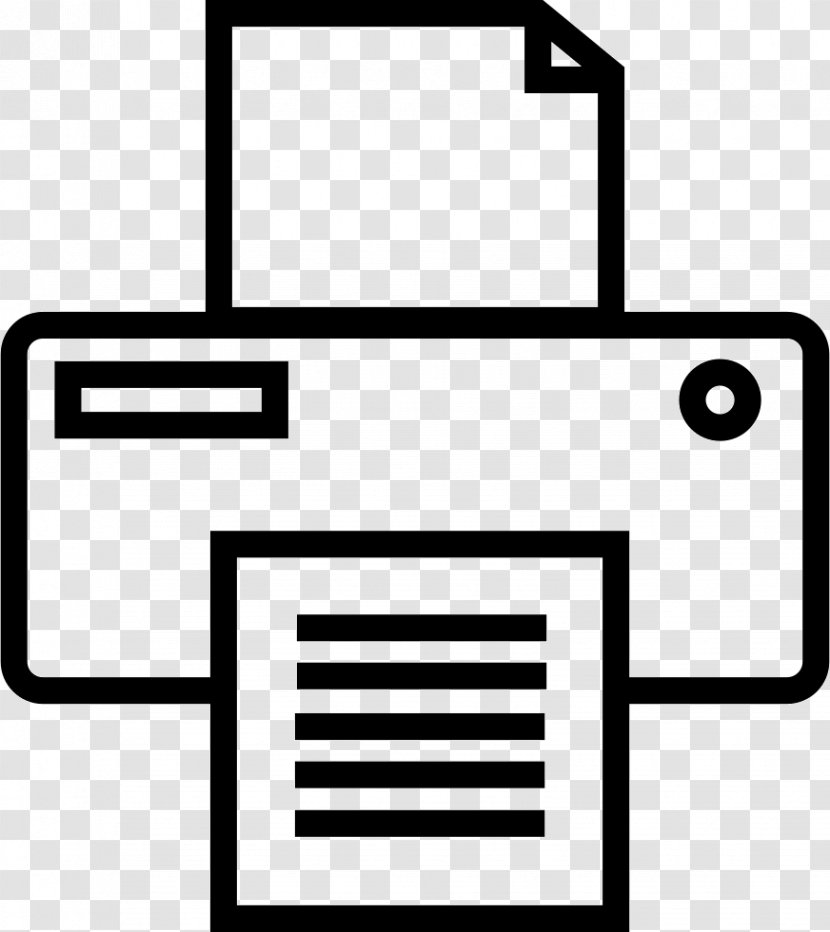 Printer Symbol Printing - Computer Transparent PNG