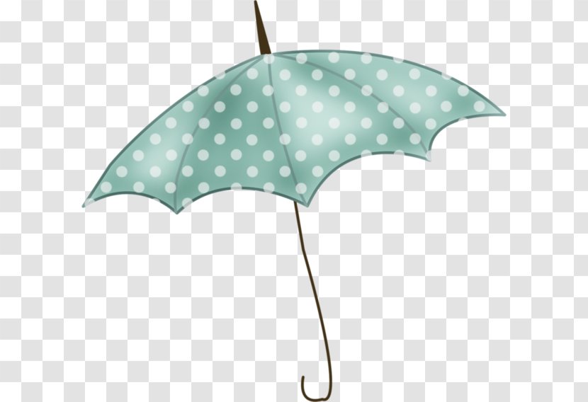 Hand-painted Dot Umbrella - Color - Drawing Transparent PNG