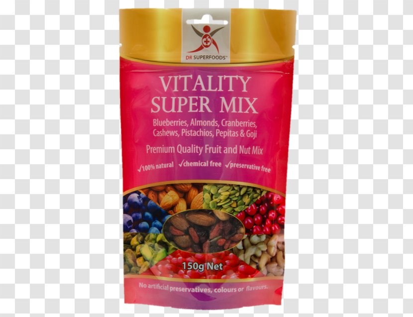 Organic Food Muesli Superfood Raw Foodism Goji - Mix Dry Fruit Transparent PNG