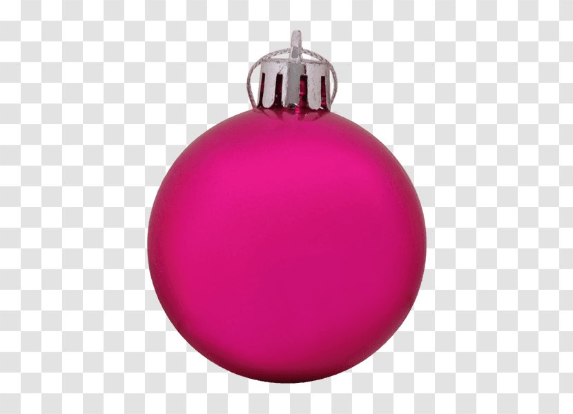 Christmas Ornament Magenta Transparent PNG