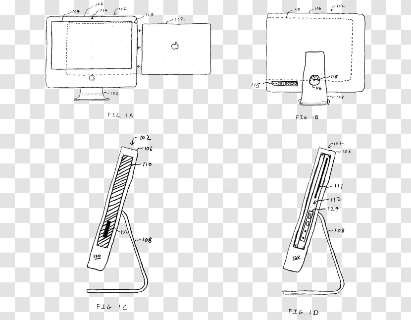 Drawing /m/02csf Diagram - Hardware Accessory - Patent Transparent PNG