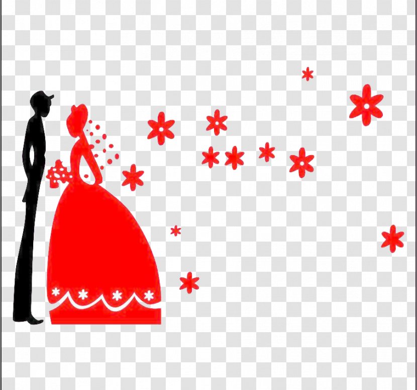 Wedding Wall Decorative Arts Room - Christmas - Red Pictures Transparent PNG