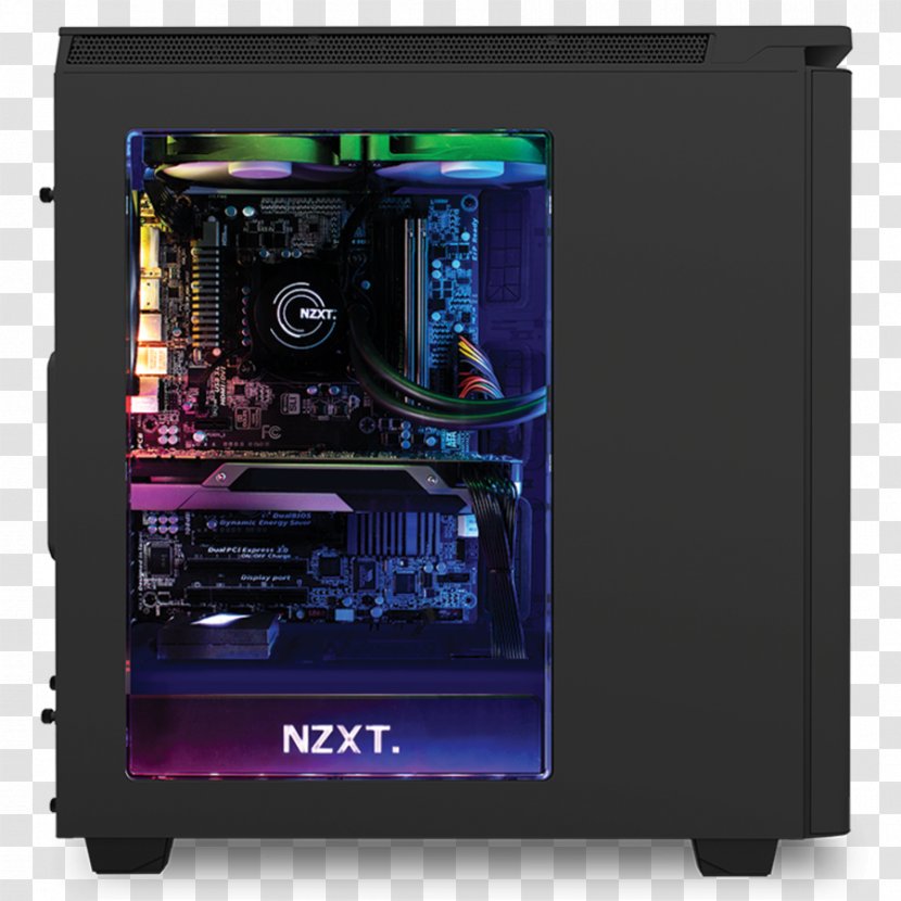 NZXT HUE+ Advanced PC Lighting RGB Color Model HUE, Modding Hardware/Electronic Aer Fan - Computer System Cooling Parts - Beautiful Gaming Buttons Transparent PNG