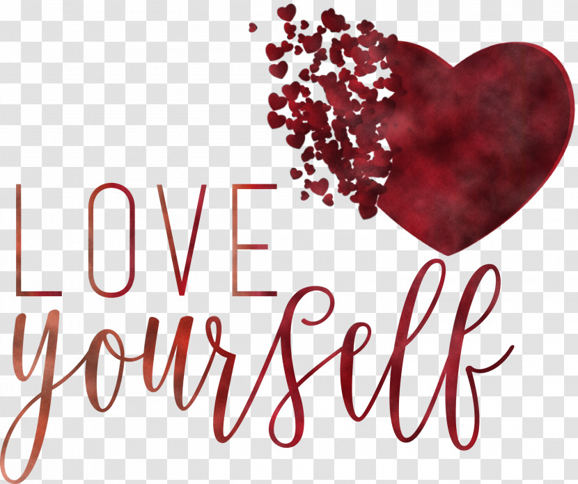 Love Yourself Love Transparent PNG