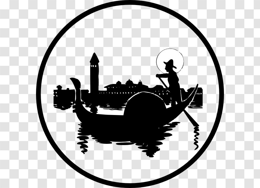 Venice Gondola Clip Art - Logo - Waterside Transparent PNG