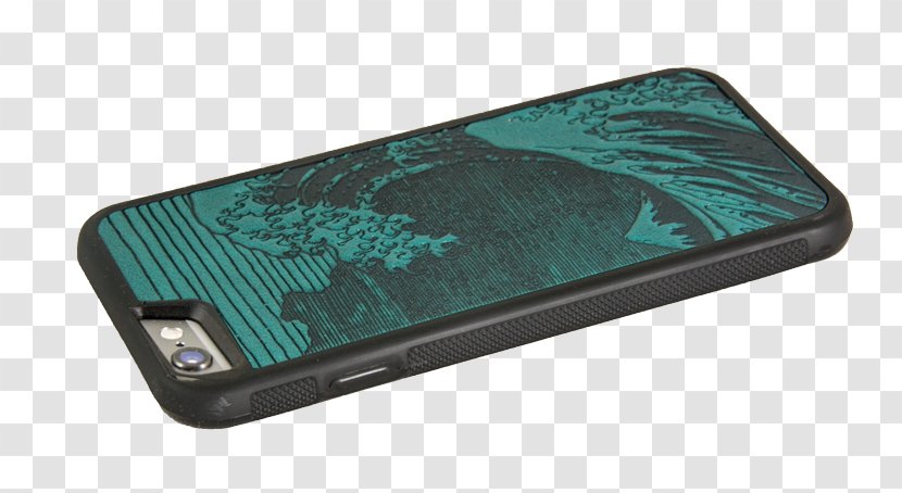 Electronics Computer Hardware Turquoise - Hokusai Wave Transparent PNG