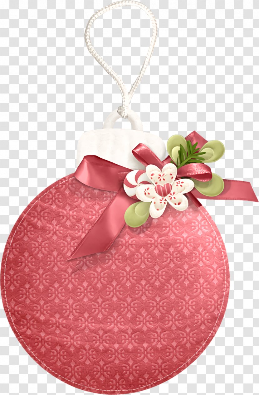 Christmas Bulbs Balls Bubbles - Pink - Plant Ornament Transparent PNG