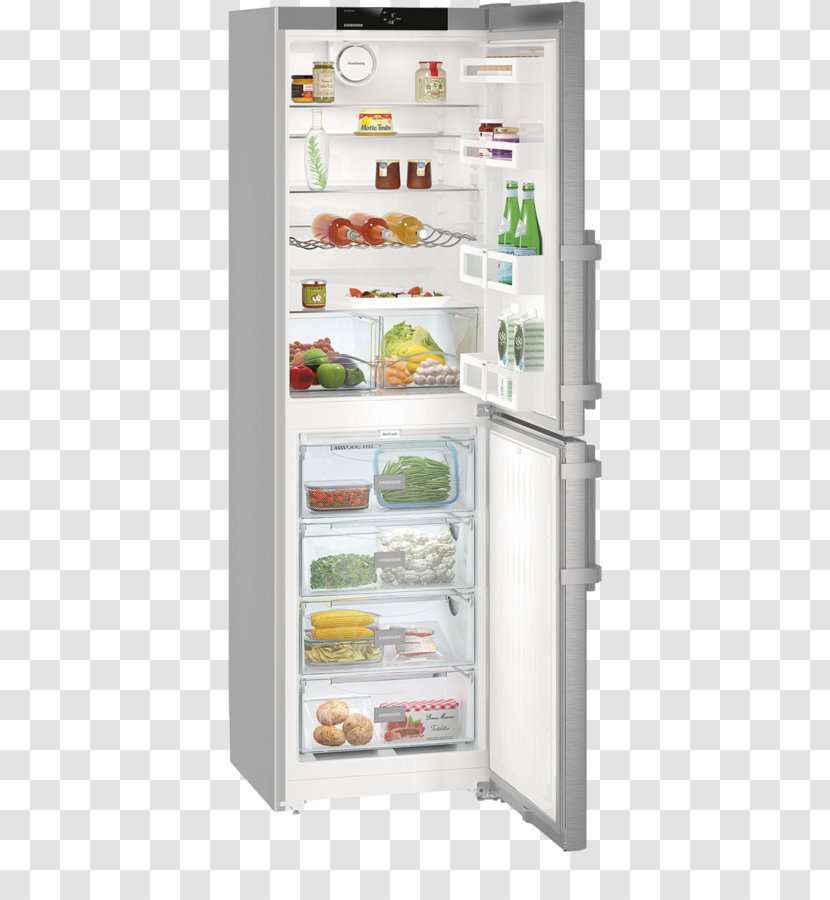 Liebherr CN 3915-20 Refrigerator Auto-defrost Freezers - 60cm Nofrost Fridge Freezer Transparent PNG