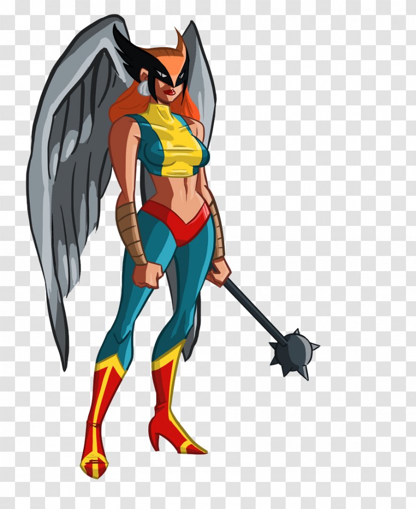 Hawkgirl Injustice: Gods Among Us Hawkman (Katar Hol) Superhero - Art - Transparent Background Transparent PNG