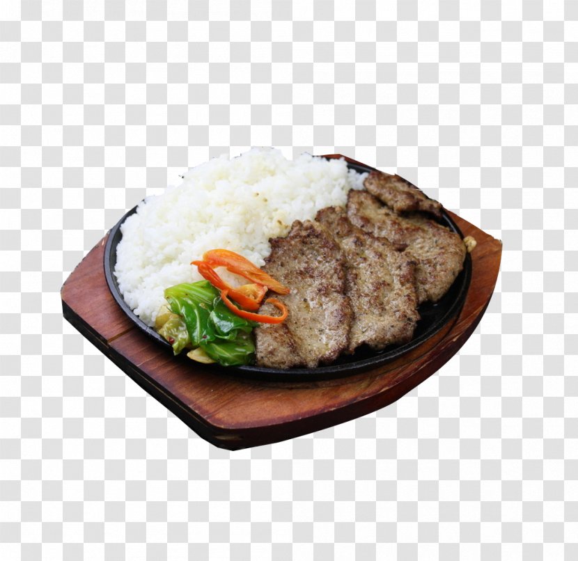 Bento Pepper Steak Fried Rice Beefsteak - Vegetables,Stir Beef With Black Transparent PNG