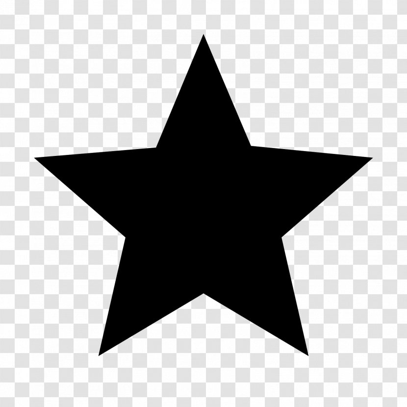 Blackstar Clip Art - Triangle - Star Sticker Transparent PNG