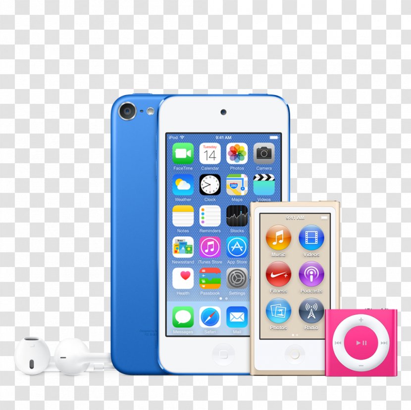 IPod Touch Shuffle Nano Classic Apple - Telephony - Ipod Transparent PNG