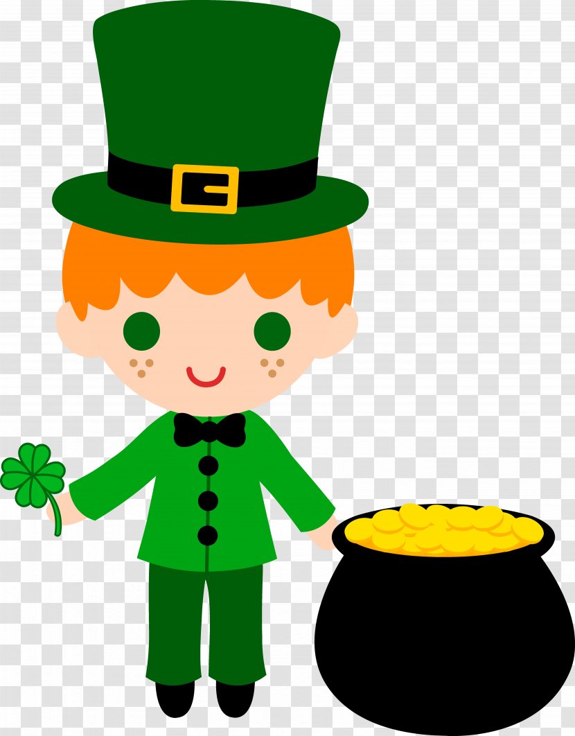 Leprechaun Traps Saint Patricks Day Clover Clip Art - Irish - Green Cliparts Transparent PNG