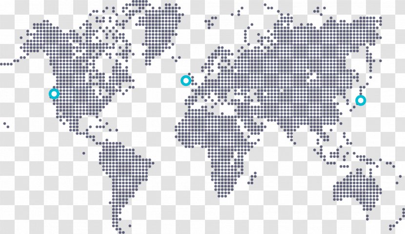 World Map Canvas - Poster - Pushpin Transparent PNG