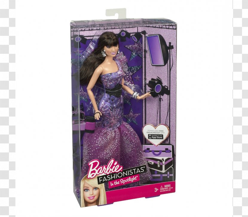 Barbie Doll Toy Dress Fashion - Gown Transparent PNG