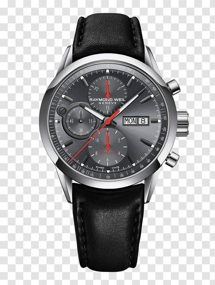 Raymond Weil Automatic Watch Chronograph Freelancer - Movement Transparent PNG