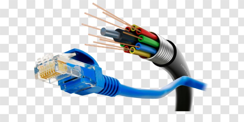 Ethernet Computer Network Electrical Cable Cables Television - High Speed Internet Transparent PNG