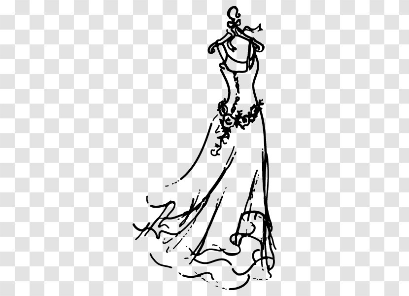Rubber Stamp Wedding Dress Scrapbooking Wood Marriage - Cartoon Transparent PNG