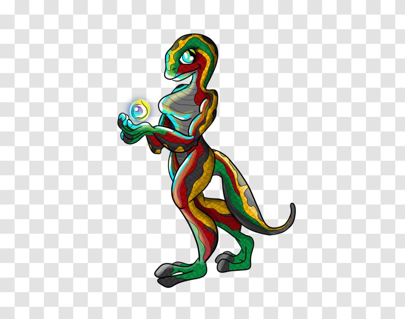 Reptile Character Line Clip Art Transparent PNG