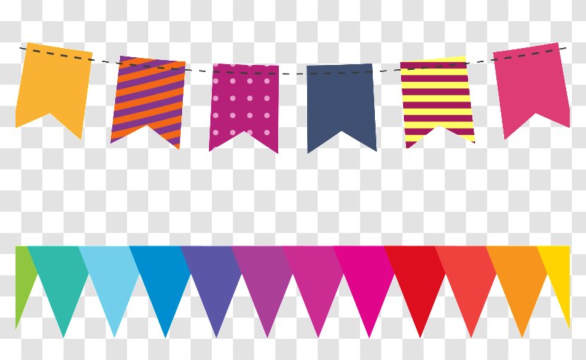 Children's Party Birthday Flag - Recreation Transparent PNG