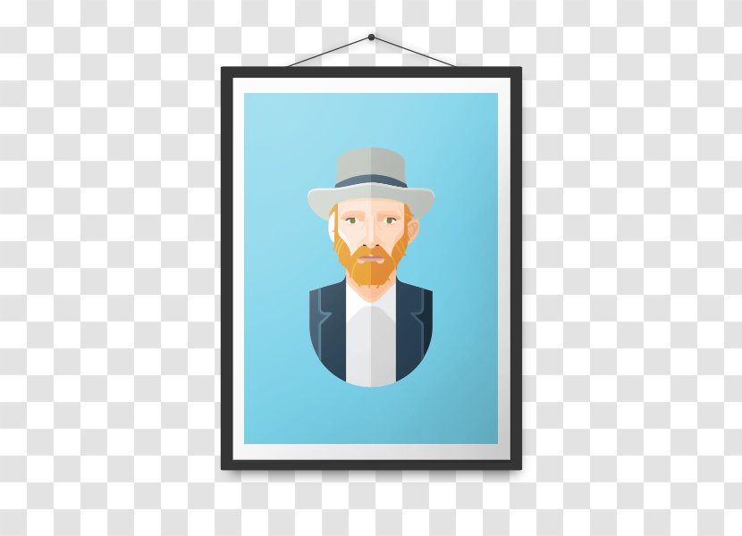 Cartoon Poster Headgear Woman - Vincent Van Gogh Transparent PNG