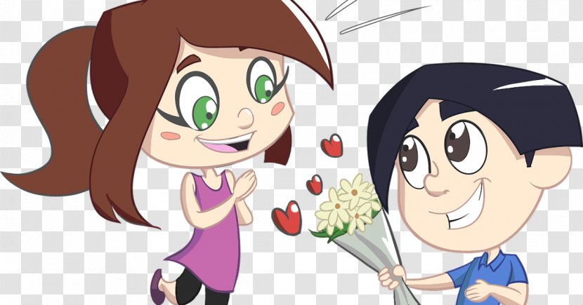 Flower Animated Film Cartoon - Heart Transparent PNG