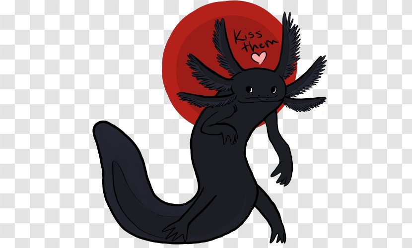 Cartoon Mammal Legendary Creature Supernatural - Axolotl Transparent PNG