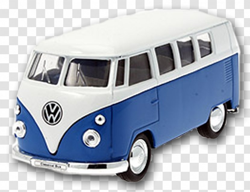 Volkswagen Type 2 Car Van Beetle - Coach - Blue Bus Transparent PNG