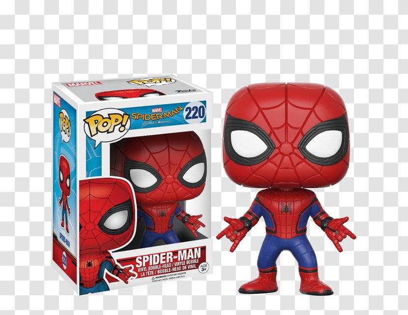 Spider-Man Funko Action & Toy Figures Bobblehead - Figurine - Spider Man Homecoming Transparent PNG