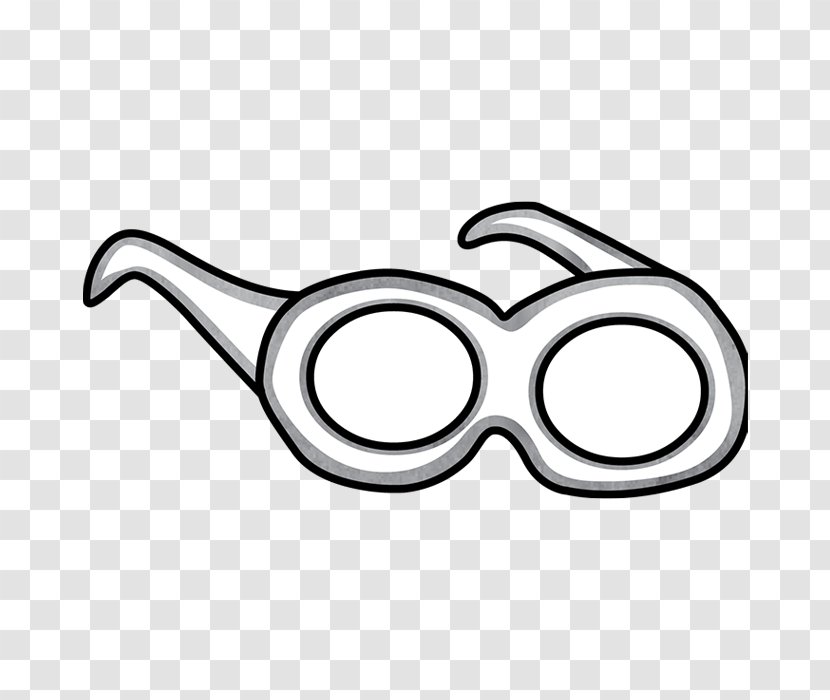Common Craft Goggles Clip Art Document Library - Black And White - Microsoft Powerpoint Transparent PNG