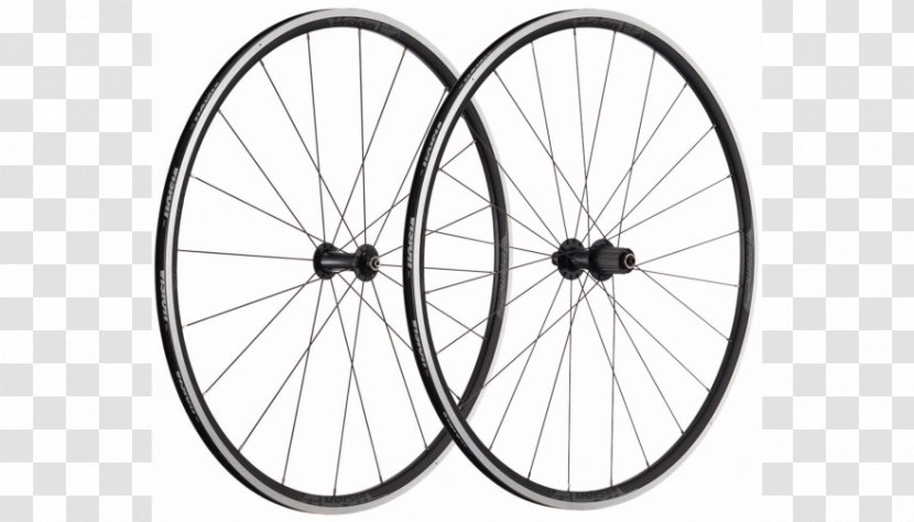 Bicycle Wheels Wheelset Cycling - Black And White Transparent PNG
