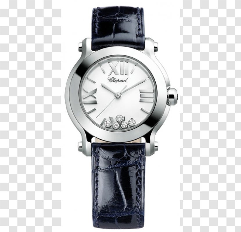 Chopard Watch Jomashop Quartz Clock Happy Diamonds - Metal Transparent PNG