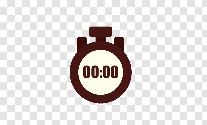Sports Equipment Flat Design Icon - Fitness Stopwatch Transparent PNG