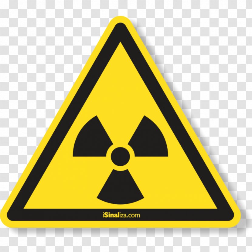 Ionizing Radiation Radioactive Decay Hazard Symbol Transparent PNG