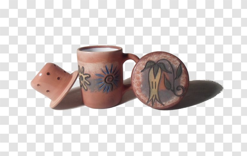 Ceramic Coffee Cup Pottery Mug Infuser - Tableware Transparent PNG