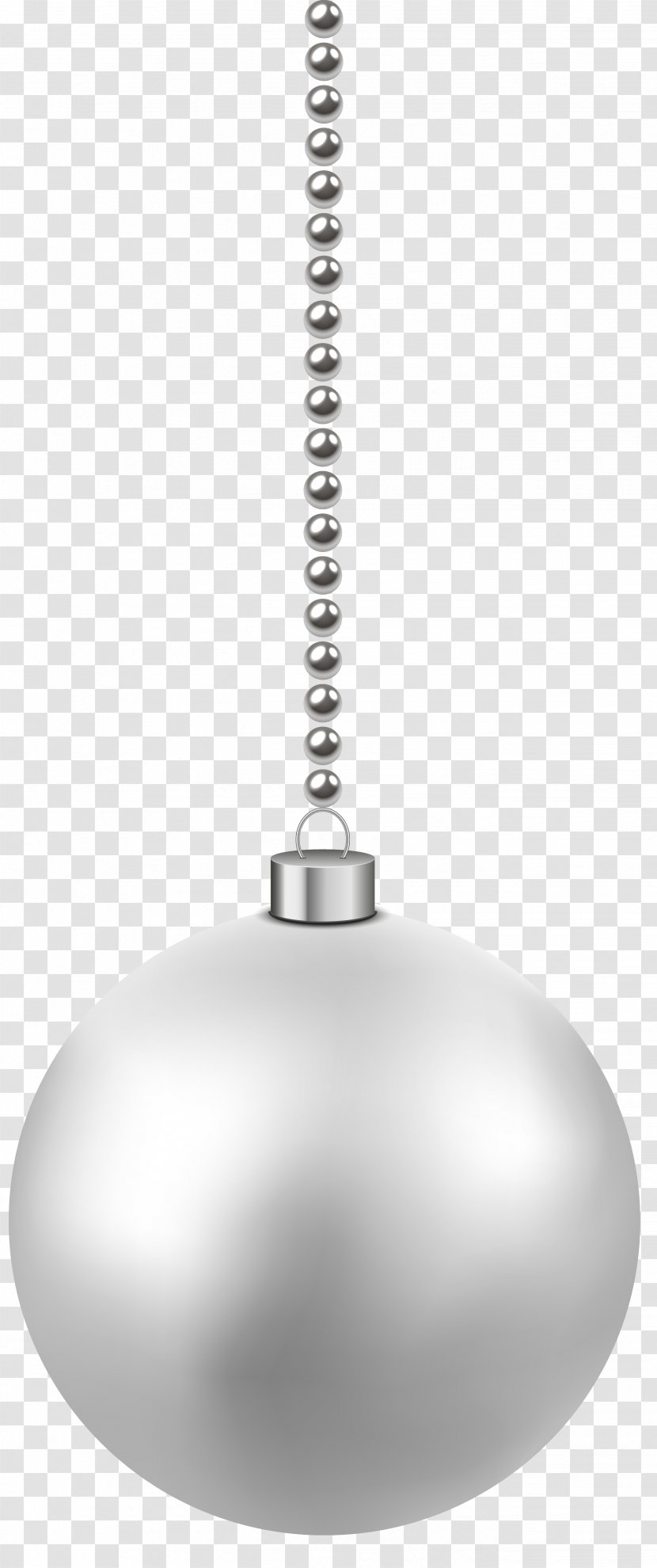Black And White Lighting Light Fixture - Ceiling - Christmas Hanging Ball Clipart Image Transparent PNG