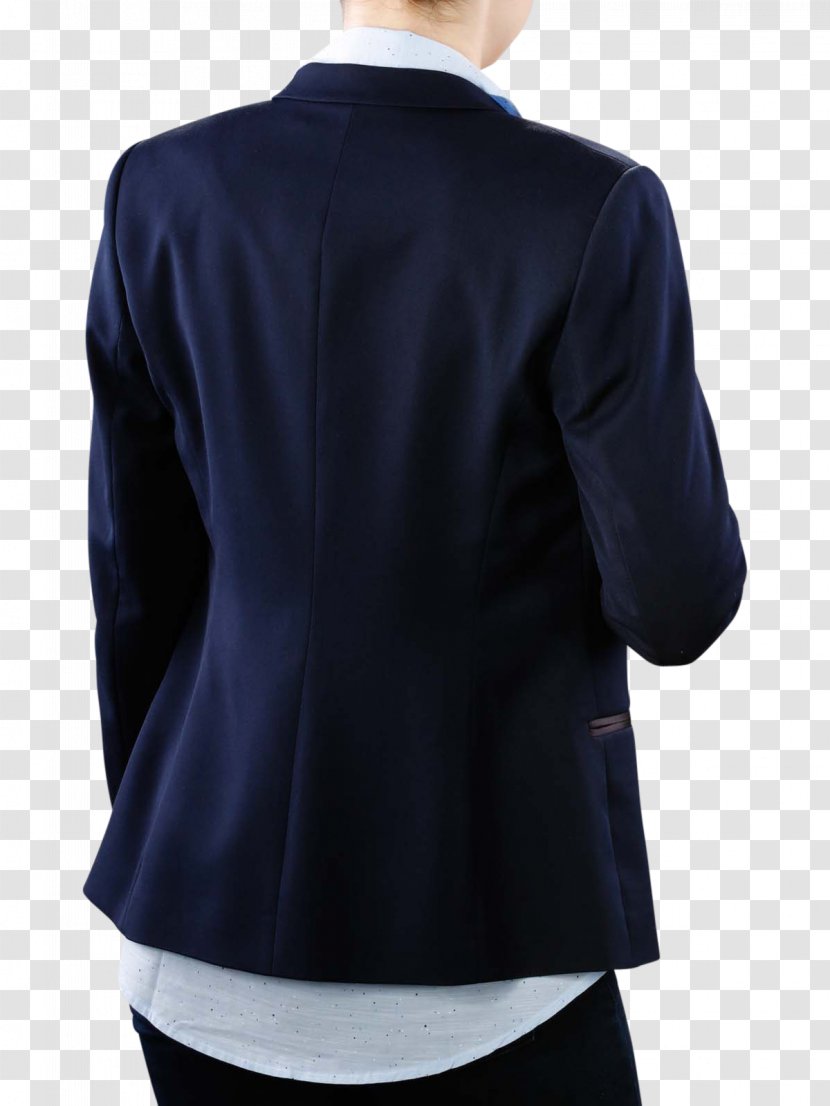 Cobalt Blue Tuxedo M. - Woman Blazer Transparent PNG