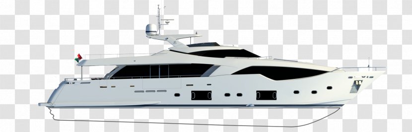 Luxury Yacht Ship Ferretti Group Custom Line - Water Transportation Transparent PNG